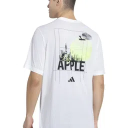 ADIDAS TNS US G T Brand Logo Printed Pure Cotton Round Neck T-shirt image 2