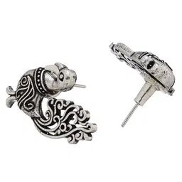 Atibelle Set Of 2 German Silver Plated Heart Shaped Drop Earrings image 4