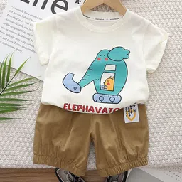 StyleCast x Revolte Boys Printed Short Sleeves T-shirt With Shorts-picture-43