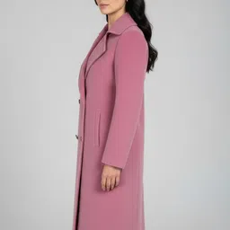 Plagg Women Notched Lapel Overcoat image 5
