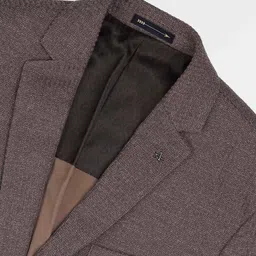 Arrow Zero Calorie Textured Long Sleeves Slim Fit Blazer image 5