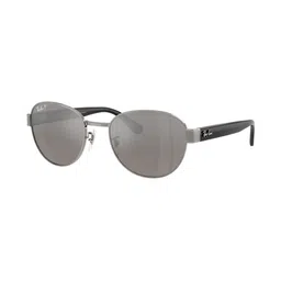 Ray-Ban Unisex Full Rim Lens & Metal Square Sunglasses with Polarised Lens-picture-40