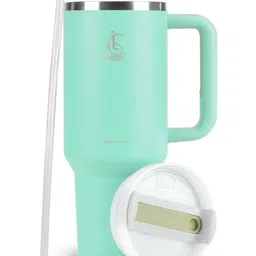 AGIS Green & White Single Stainless Steel Other Water Bottle image 5