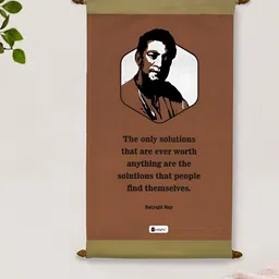 Indigifts Brown Inspirational Quote Printed Wall Hanging-picture-27