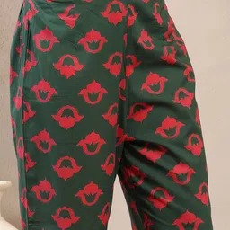 KALINI Printed Pure Cotton Kurta Set image 5