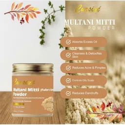 CURSIVE Multani Mitti Powder With Vitamin C For Skin & Hair - 500 g image 4
