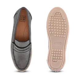 Mast & Harbour Men Perforations Suede Loafers image 5