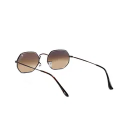 Voyage Unisex UV Protected Lens Hexagonal Sunglasses V3556MG7570 image 3