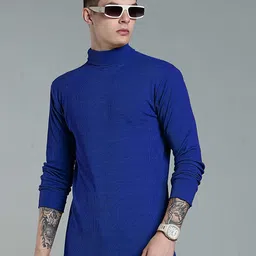 fashlook Men Ribbed Woollen Pullover-image-70
