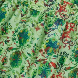 Gini and Jony Girls Printed Round Neck Pure Cotton Top With Shorts image 4