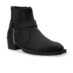 Bxxy Men Solid Suede Chelsea Boots image 2