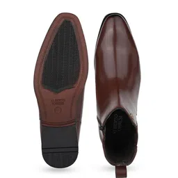 Alberto Torresi Men Block Heeled Chelsea Boots image 2