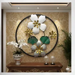 miraclecrafts Living Room,Bedroom Office Decoration ( 40 X 40 X 3 CM) Wall Art (f240) image 1