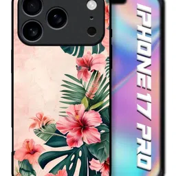 QRIOH Floral Printed iPhone 17 Pro Back Case Mobile Accessories-picture-25
