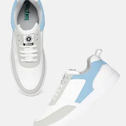 glitchez Men Colourblocked Perforated Lace-Ups Sneakers-picture-24