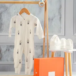 BabyStreet Infants Kids Printed Cotton Romper-image-18