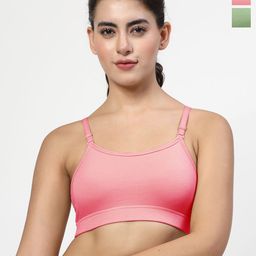 LILY Women Pack of 2 Full Coverage Non-Wired and Non Padded Bra-picture-42