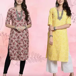 Ethnic basket Women Multicoloured Kurtas-picture-17