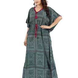 Moda Rapido Printed Maxi Nightdress image 3