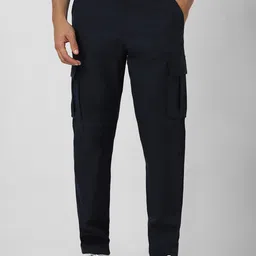 Van Heusen Flex Men Mid-Rise Casual Cargo Trousers-picture-30