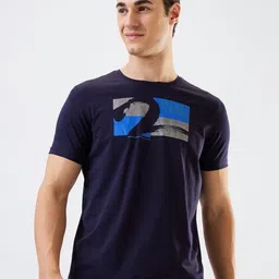 SPYKAR Men Graphic Printed Round Neck Cotton Slim Fit T-shirt-picture-12