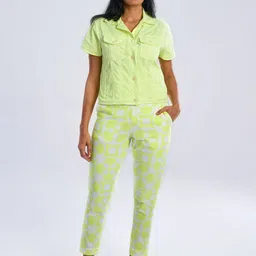 Terra Luna Women Floral Printed Trousers-image-80