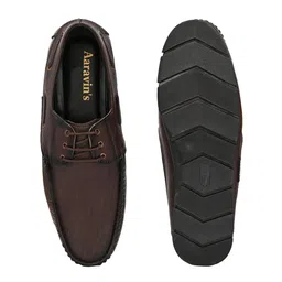 AARAVIN'S Men Textured Loafers image 3