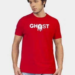 Greylongg Typography Printed Applique Cotton T-shirt-picture-31