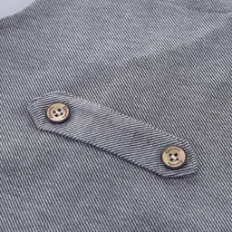 YK Boys Striped 4-Pcs Party Shirt and Waistcoat and Trousers Suit Set image 3