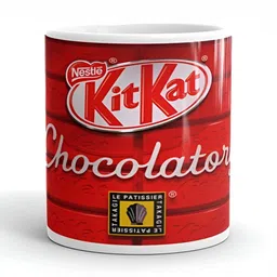 Mr UVD White & Red Typography Printed Ceramic Matte Mug 350 ml-picture-19