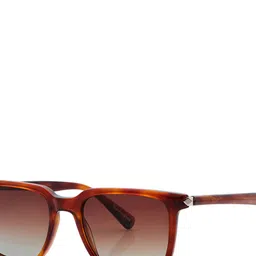 Shisen Fox Unisex Rectangle Sunglasses with Polarised and UV Protected Lens SG271 image 4