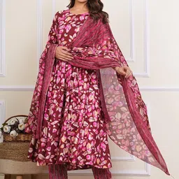 PRIYAGANI GARMENTS Women Multi Pure Cotton Kurta Sets-picture-12