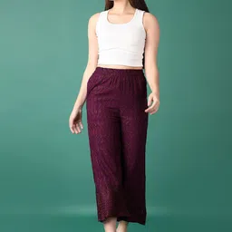 V-Mart Women Ethnic Palazzos image 3