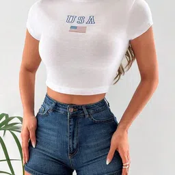 sollobell Women Cotton Fitted Crop Top-image-59