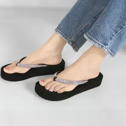 ZOVIM Women Canvas Round Toe Flats image 3