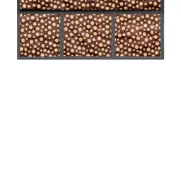 The Furnishing Tree Brown Printed Refrigerator Cover image 2