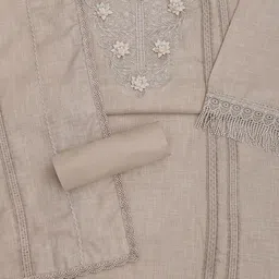 Soch Linen Unstitched Dress Material image 5