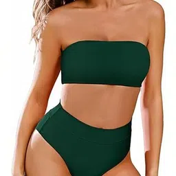 LUXESTYLE Strapless Swim Bikini Set-picture-36