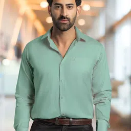 FILO HEVIS Classic Cotton Spread Collar Formal Shirt-picture-11