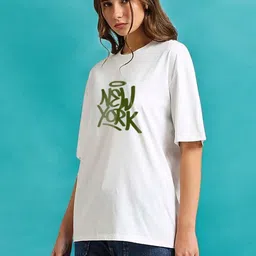 My Swag Women Typography Printed T-shirt image 4