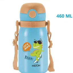 milton TORQUE Stainless Steel Water Bottle,NOT HOT AND COLD,SINGLE WALL BOTTLE SMALL 460 ml Water Bottle image 1