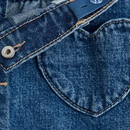 H&M A-Line Denim Skirt image 2