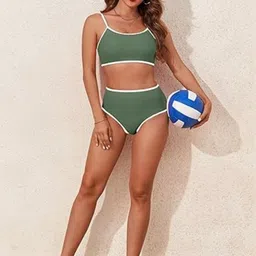 lavika traders Shoulder Straps Swim Bikini Set image 2