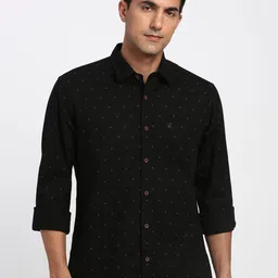 Peter England Casuals Men Floral Printed Spread Collar Cotton Casual Shirt-picture-17