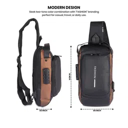 Polo Class Typography Printed Bucket Sling Bag With Tasselled image 3