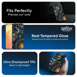 QRIOH Quirky Printed Oppo Reno14 Pro 5G Back Case Mobile Accessories image 2