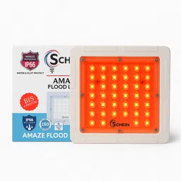 schein 30W Flood Light BIS Approved R-97001929 | Red Bright LED | Waterproof Outdoor Lamp (Pack of 1) Flood Light Outdoor Lamp image 5