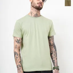 Genoa Men 2 Pure Cotton Slim Fit T-shirt-picture-45