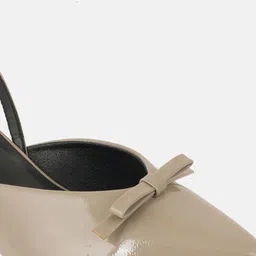 Chemistry Slim Heeled Pumps with Bows image 5