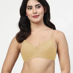 LILY Maofcigam Women Pack of 3 Full Coverage Heavily Padded Seamless Bra image 3